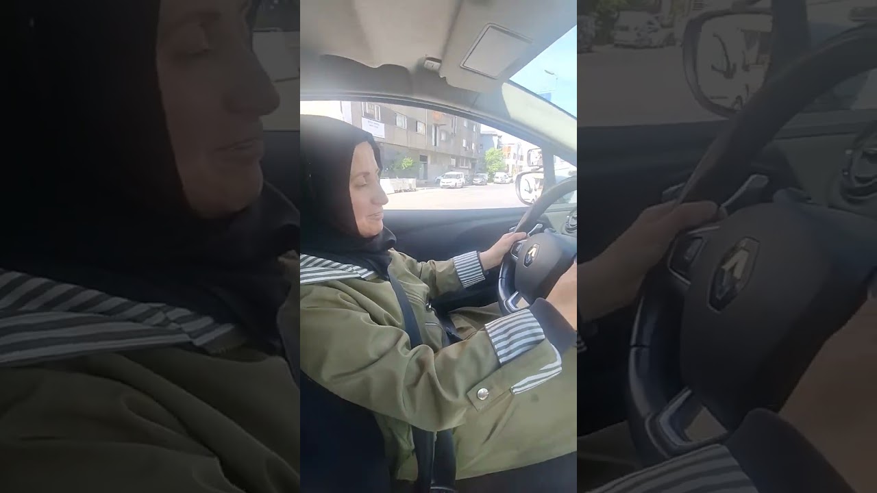 Güngören  parkurunda  direksiyon dersinde Otomatik araç kullandık.