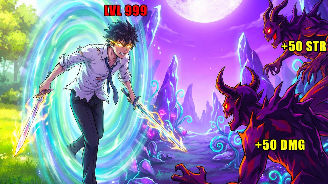 When An Ordinary Office Worker Wake Up In A World Where Every Monster Killed Gives A Random Upgrade