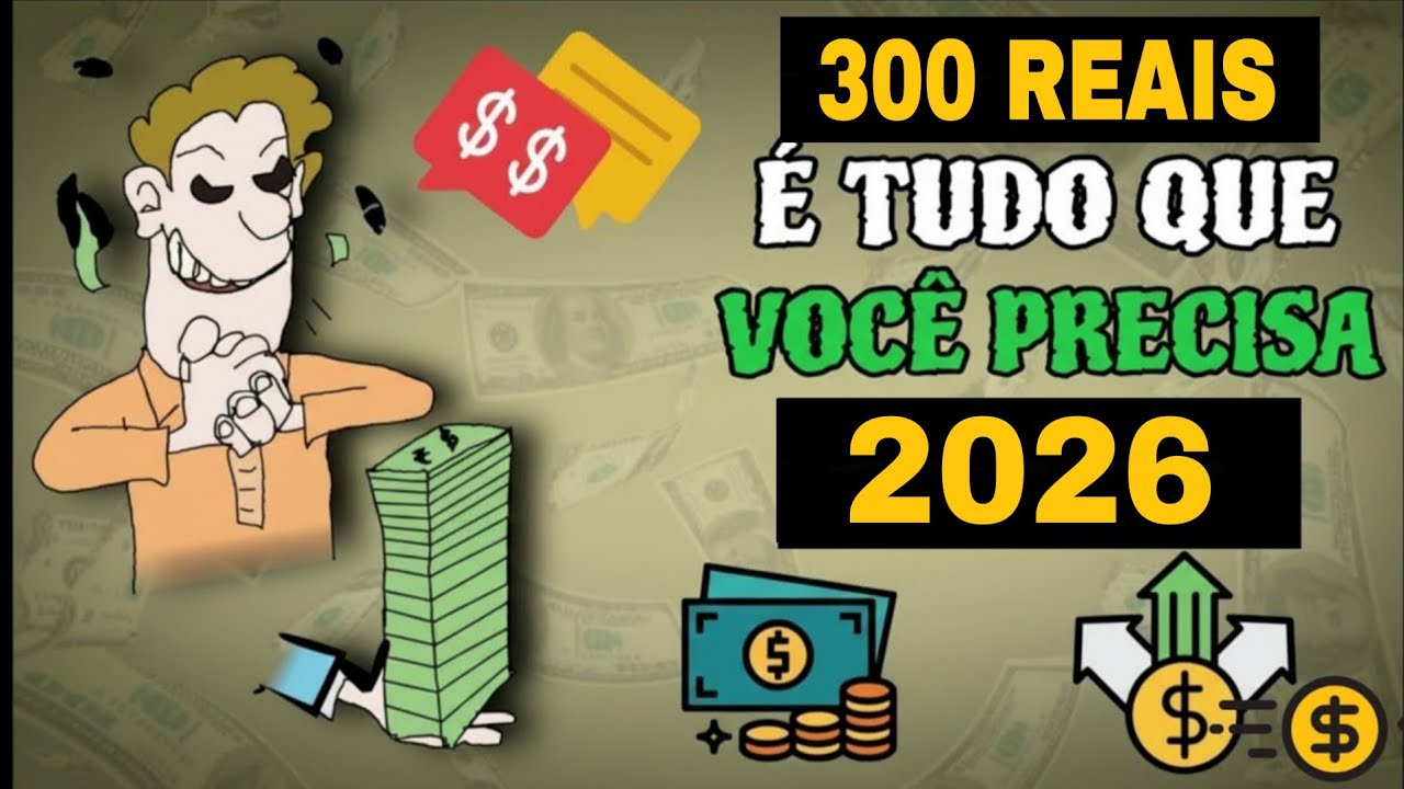 ​COMO 300 REAIS VÃO EXPLODIR SEU PATRIMÔNIO ATÉ O FINAL DE 2026