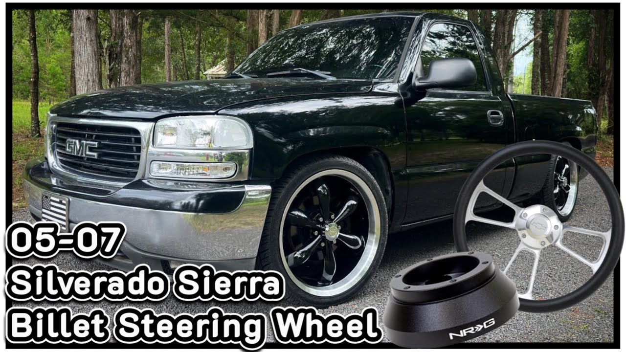 How to install 05-07 Silverado Sierra Billet Steering Wheel