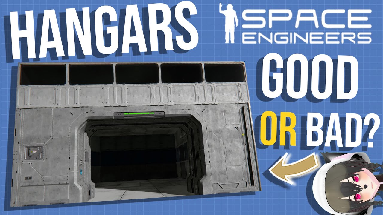 Hangar or no Hangar for Combat Carrier? Space Engineers Ship Design Discussion