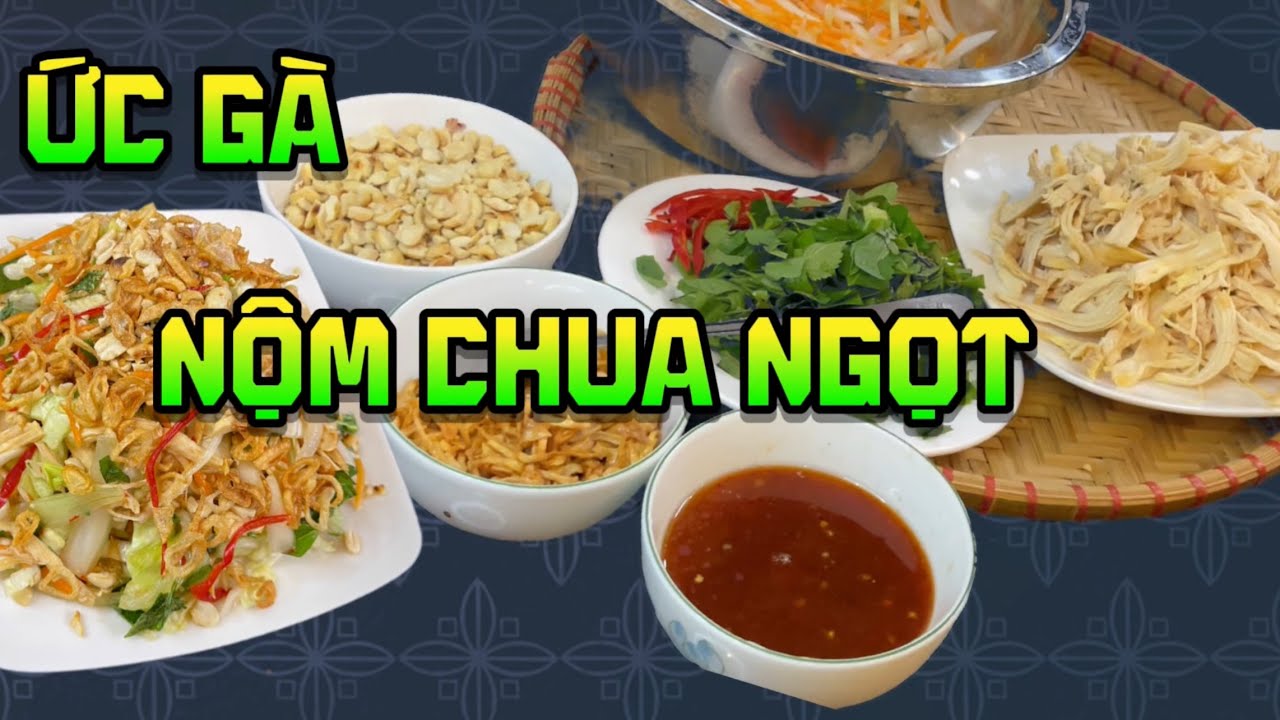 Ức gà làm chua ngọt _Ức gà mà làm kiểu này bao nhiêu cũng hết