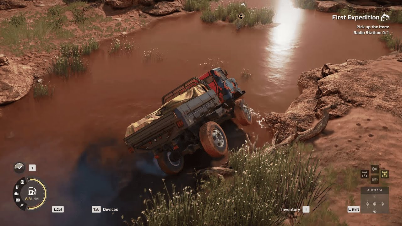 EXPEDITIONS A MudRunner Game Gameplay Walkthrough Part 1