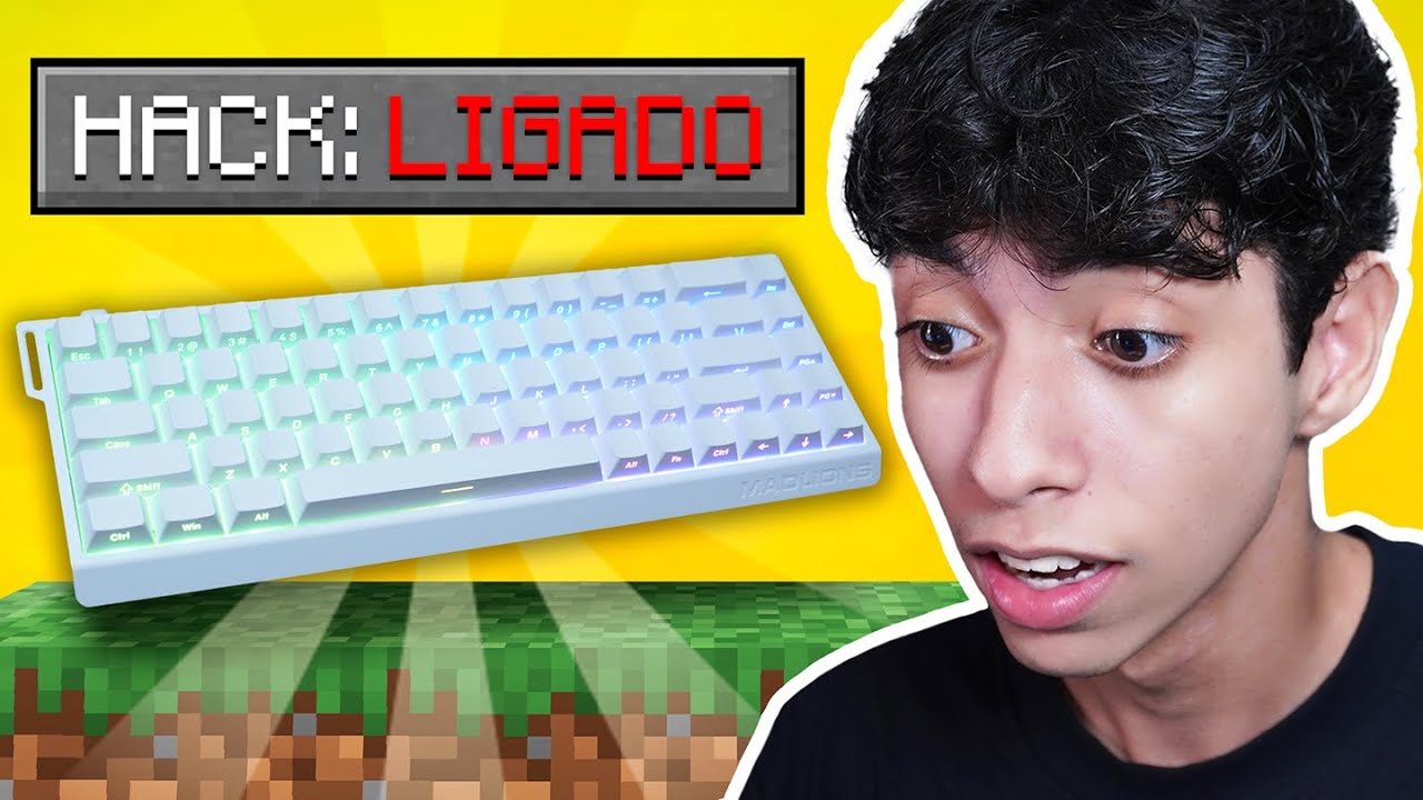 Comprei um TECLADO HACKER do Aliexpress