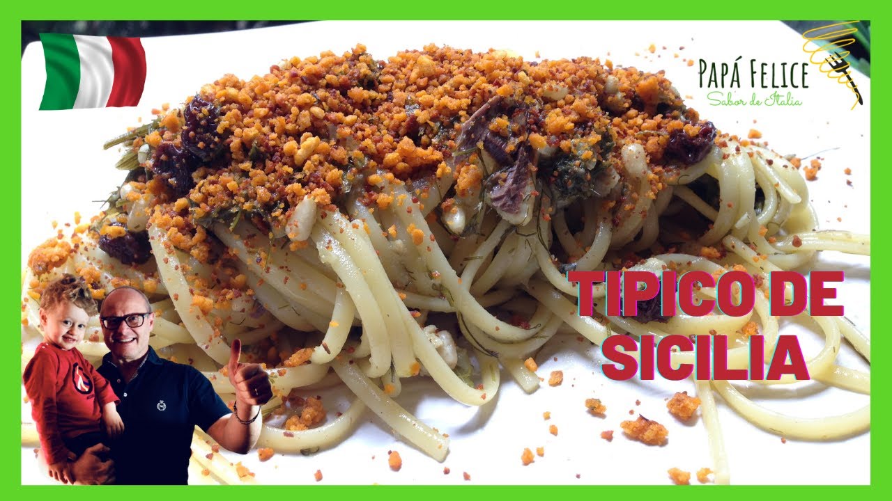 🇮🇹 ¡PASTA CON SARDINAS! Lo que nadie te dijo sobre la verdadera pasta de SICILIA.🇮🇹