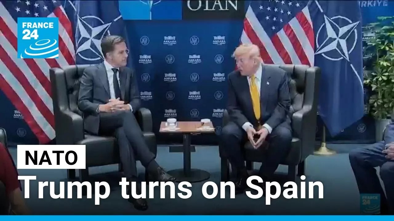 Trump turns on Spain and demands Greenland as NATO summit exposes cracks &bull; FRANCE 24 English