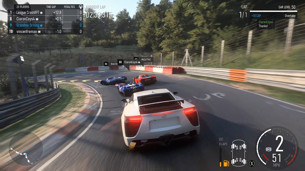 Lexus LFA 9500rpm V10 Symphony in the Nürburgring (Forza Motorsport)