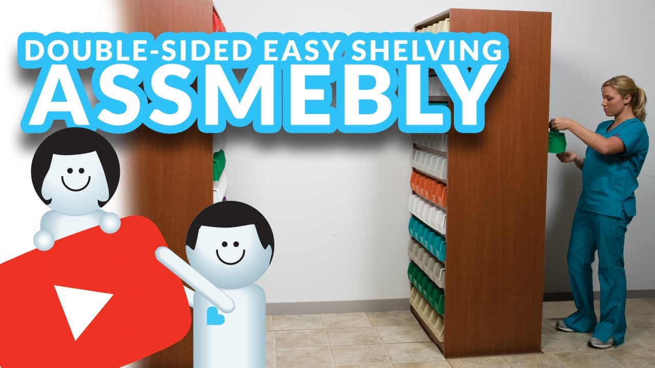 Health Care Logistics® Double Sided Easy Shelving