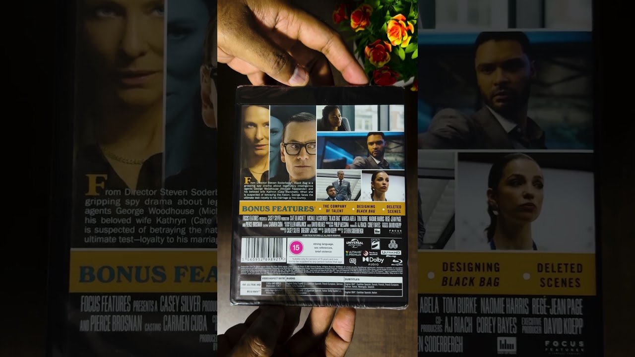 BLACK BAG 4K Bluray Unboxing & Review!! SOON!! 