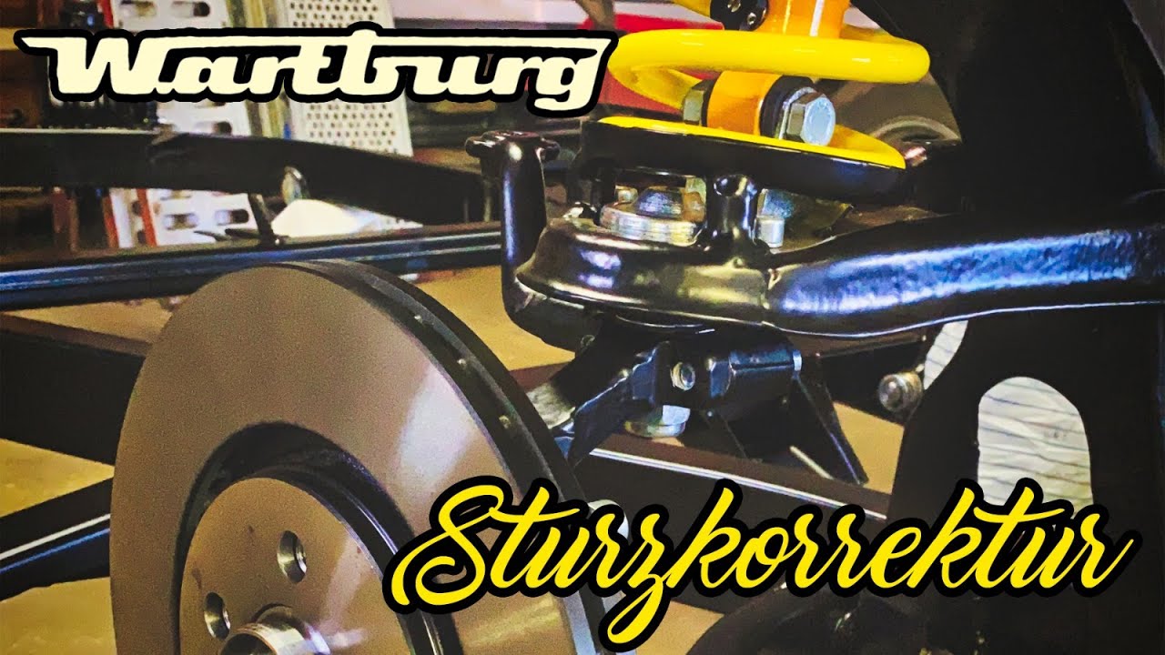 Ostblock MV | Robert's Wartburg 353 | Custom Querlenker | Fahrwerk | Sturz korrigieren
