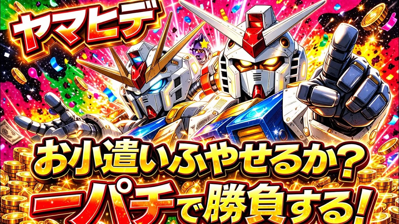 (パチンコしよう！)一パチで大勝負！果たして小遣いは！増えるのか？