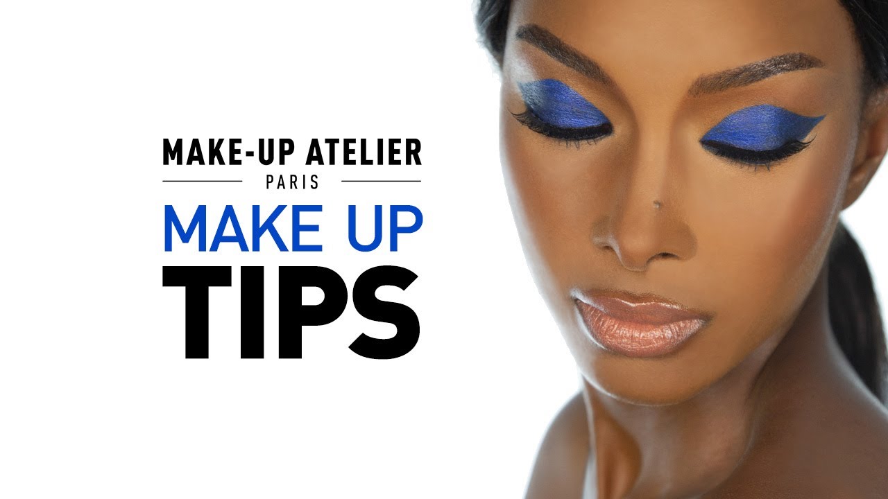 Makeup Tutorial : Graphic King Blue | Make-Up Atelier Paris