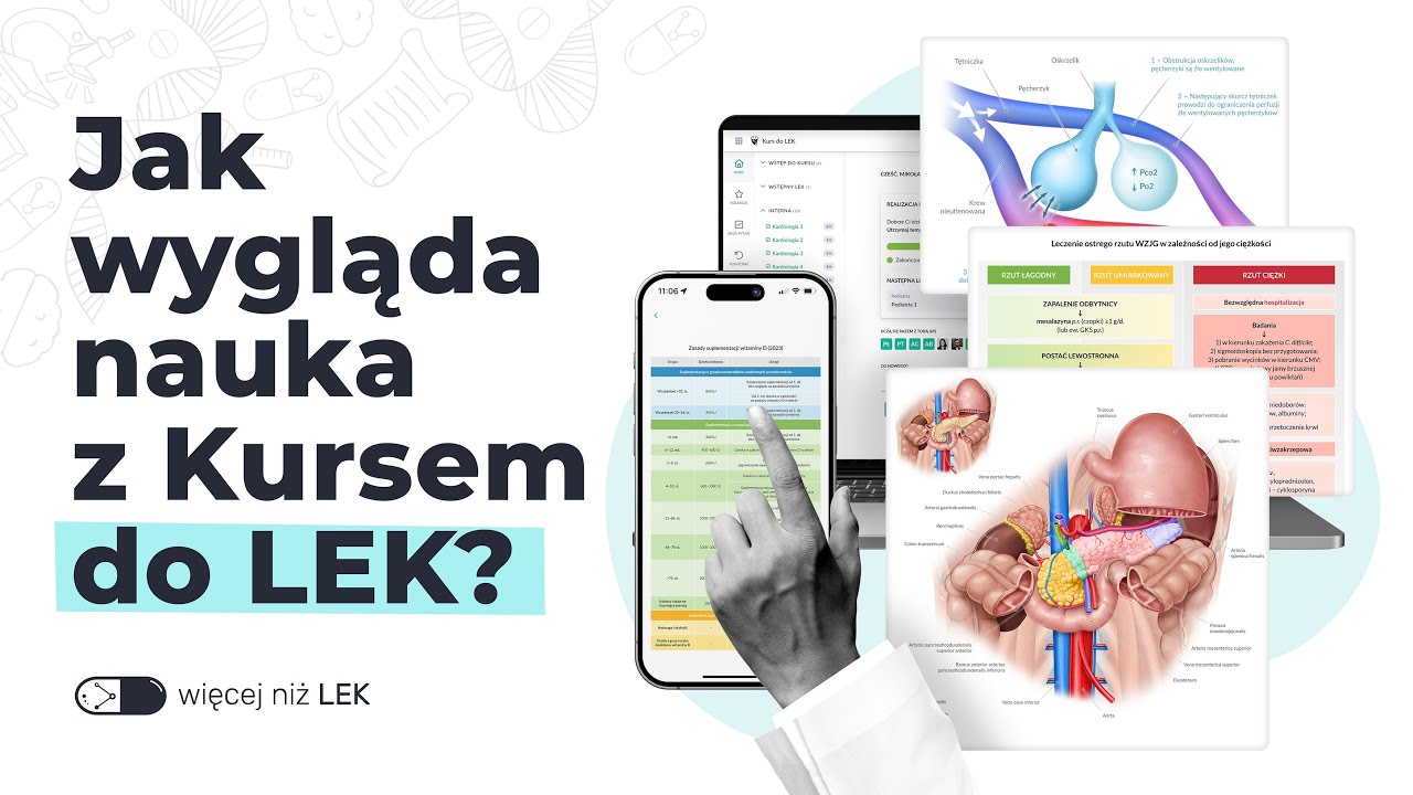Jak wygląda nauka z Kursem do LEK? | Więcej niż LEK