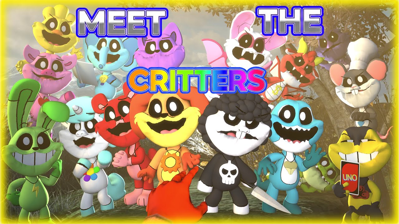 MEET THE SMILING 🌈 & NIGHTMARE 💀 CRITTERS! {FULL ANIMATED SERIES} | SMILING CRITTERS 🌈 ANIMATION