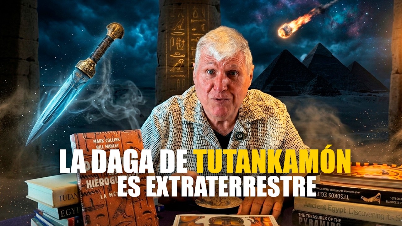 La daga imposible de Tutankamón: ¿Hierro de otro planeta? - Guillermo Cárdenas