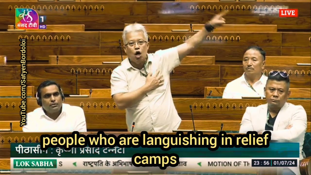 [SUBTITLED] MP A Bimol Akoijam tears into PM Modi's silence, asks, 