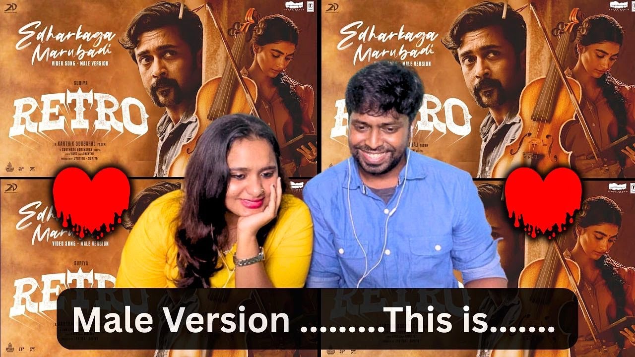 Edharkaga Marubadi Video Song Reaction | Male Version | Mr & Mrs Earphones #kanimaa #retro #suriya