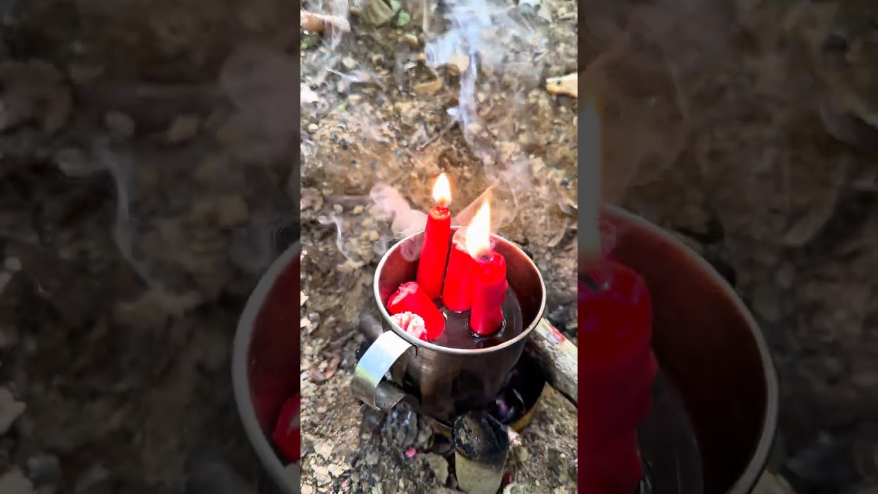 DIY Camping Stove with Cardboard and Candle: Simple and Effective