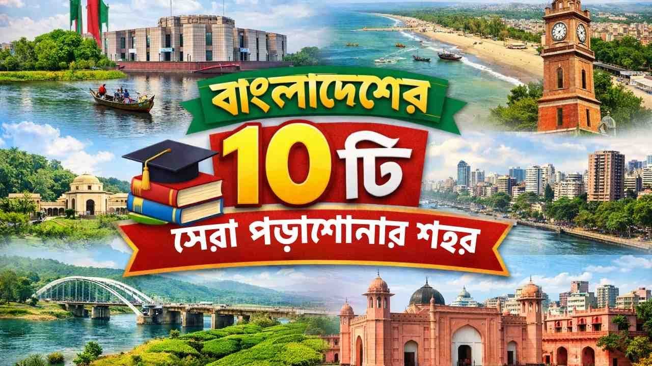 বাংলাদেশের ১০ টি সেরা পড়াশোনার শহর