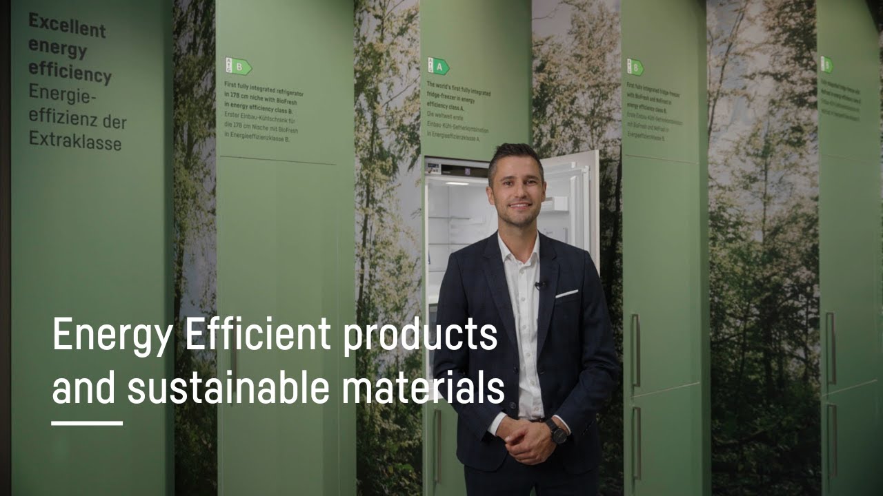 Energy Efficient products and sustainable materials | Liebherr
