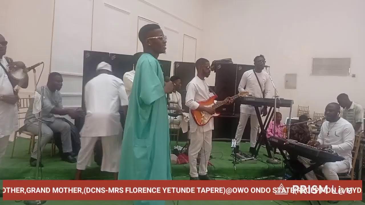 BURIAL CEREMONY OF OUR BELOVED MOTHER,GRAND MOTHER,(DCNS-MRS FLORENCE YETUNDE TAPER