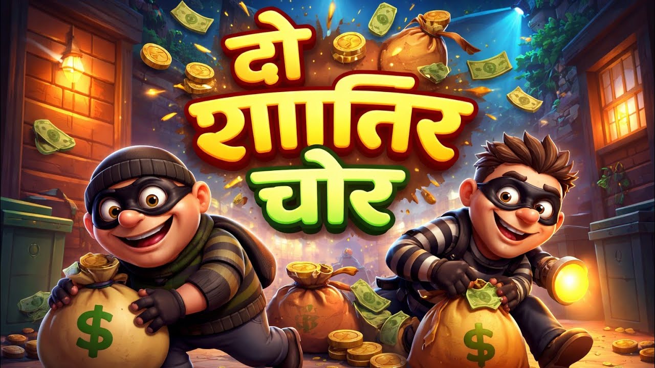 दो सातिर चोर... Part - 1 Hindi moral story Kahani