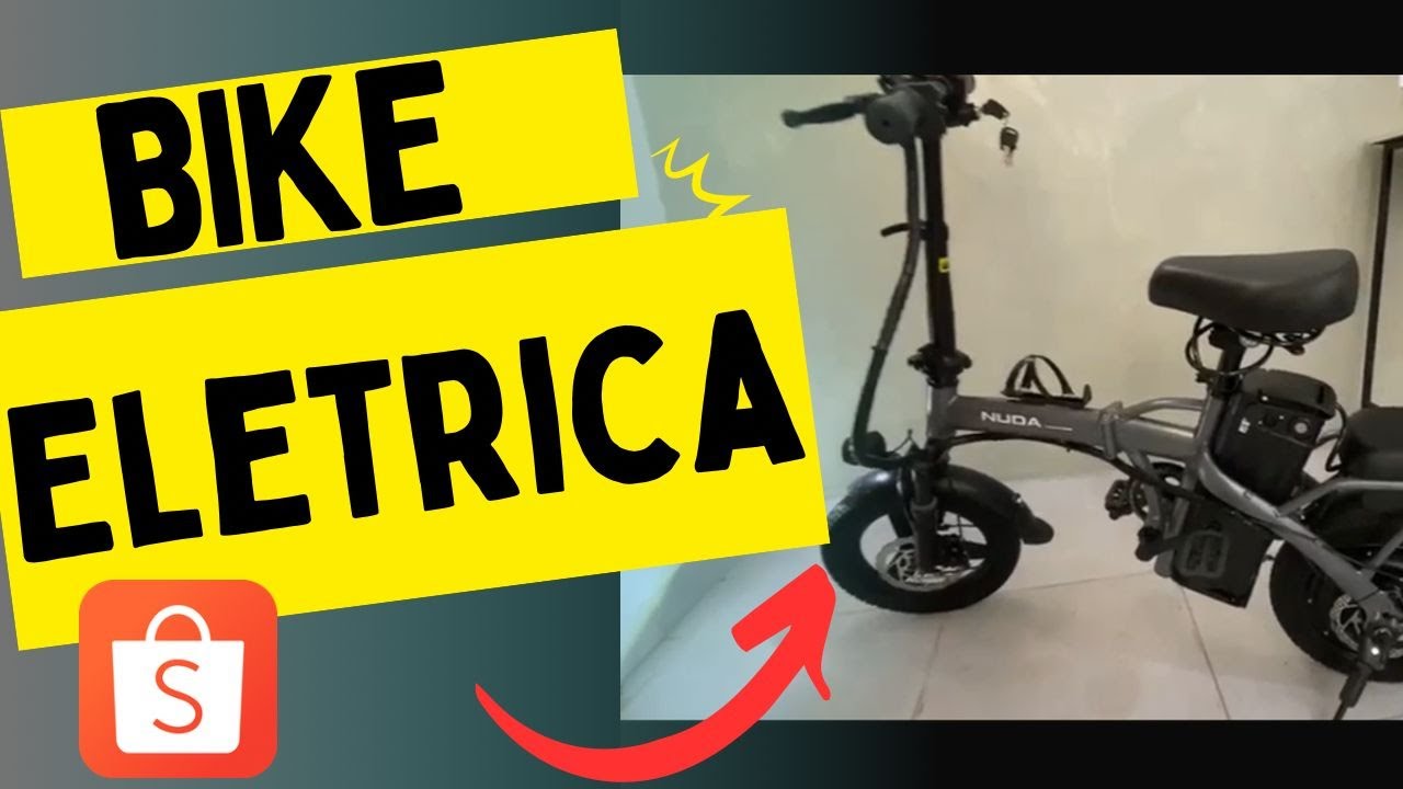 SHOPPE | COMPREI UMA BICICLETA ELETRICA NUDA