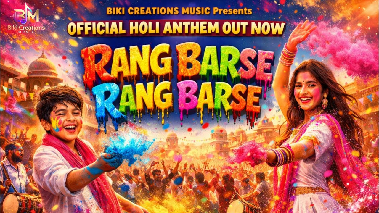 RANG BARSE RANG BARSE (Official Holi Anthem) | Biki Creations Music | New Bollywood Holi Song 2026