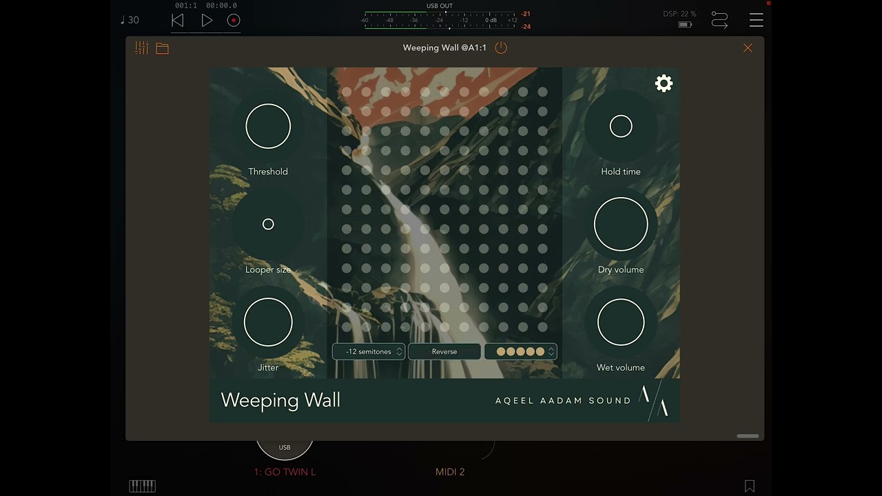 Weeping Wall // ios version // no talking // with Yamaha VSS-30