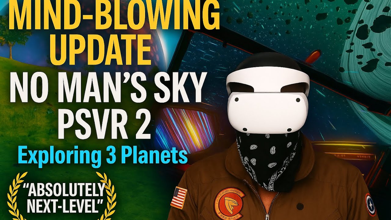 Explore 3 Planets in UNDER 10 Minutes in VR (No Man’s Sky PSVR2 Update)