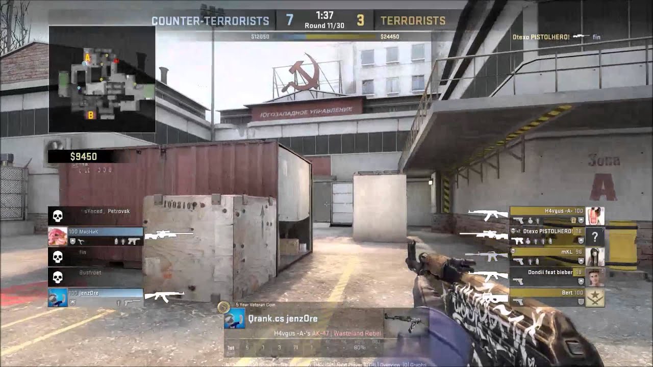 CS:GO My luckiest match... EVER!!!
