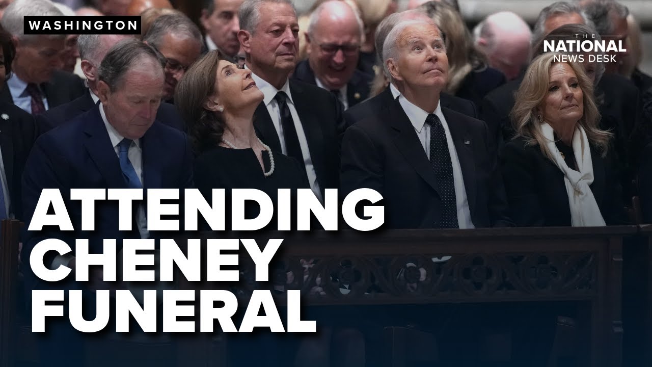 Biden, Bush & Harris: Former presidents, vice presidents attend Dick Cheney funeral