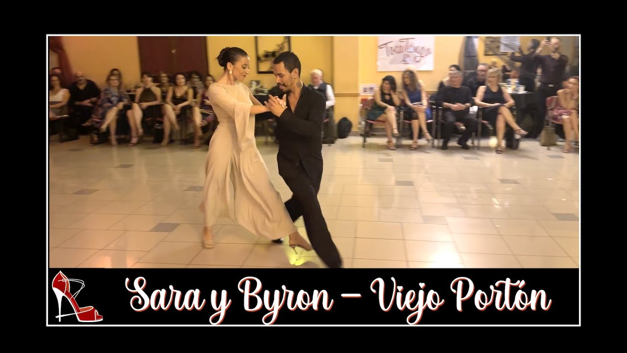 Sara Lupparelli y Byron Torres 4/4 - Viejo Porton (vals) - Milonga Negra 2.0 (Prato - Ita)