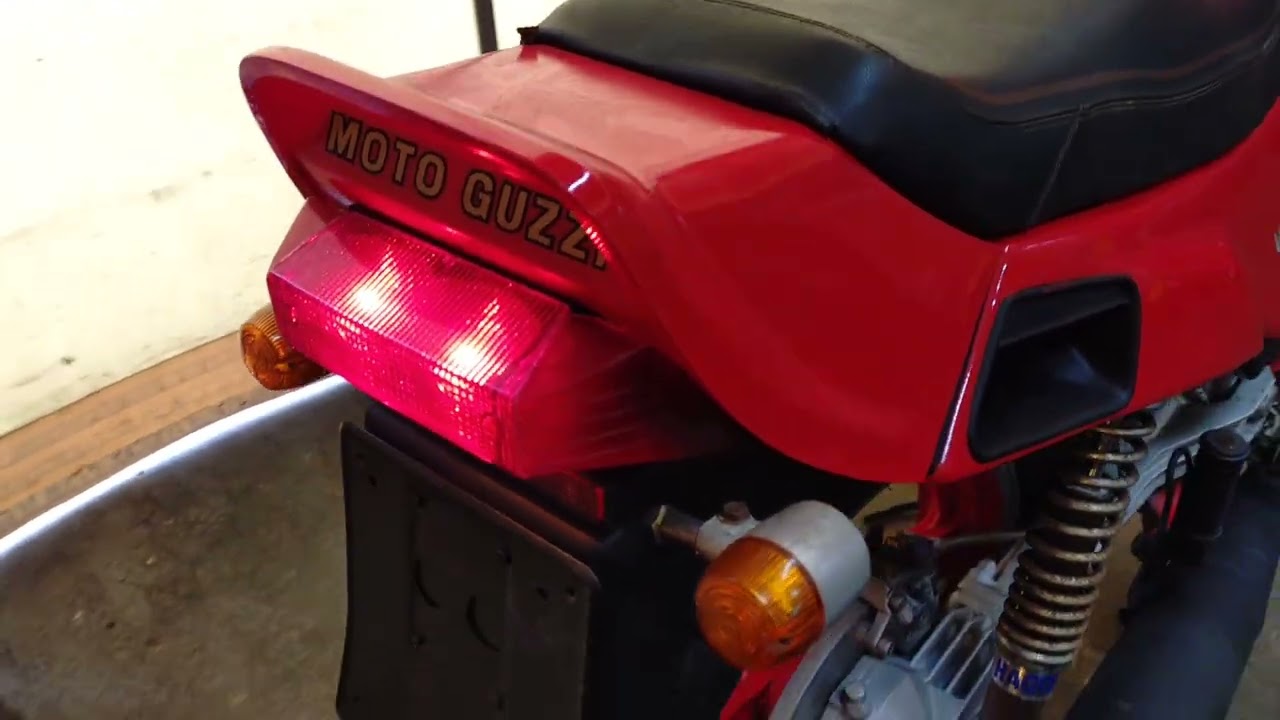 モトグッチ V40 カプリ IPS エンジン始動動画 A-PARTS MOTO GUZZI