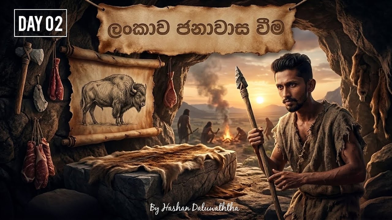 ලංකාව ජනාවාස වීම (Day 02) |Kingdom of History by Hashan Daluwaththa