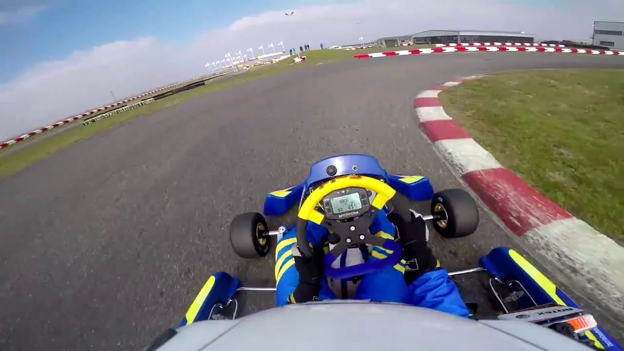 Onboard Gold Kart Rotax Max Senior - Kart circuit Pottendijk Emmen