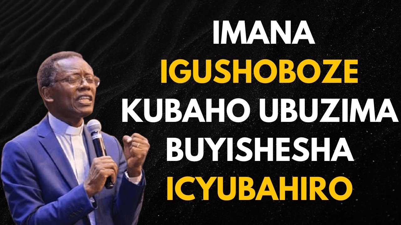 SENGA IMANA IGUSHOBOZE KUBAHO UBUZIMA BUYISHESHA  ICYUBAHIRO || INYIGISHO NZIZA YA Pastor RUTAYISIRE