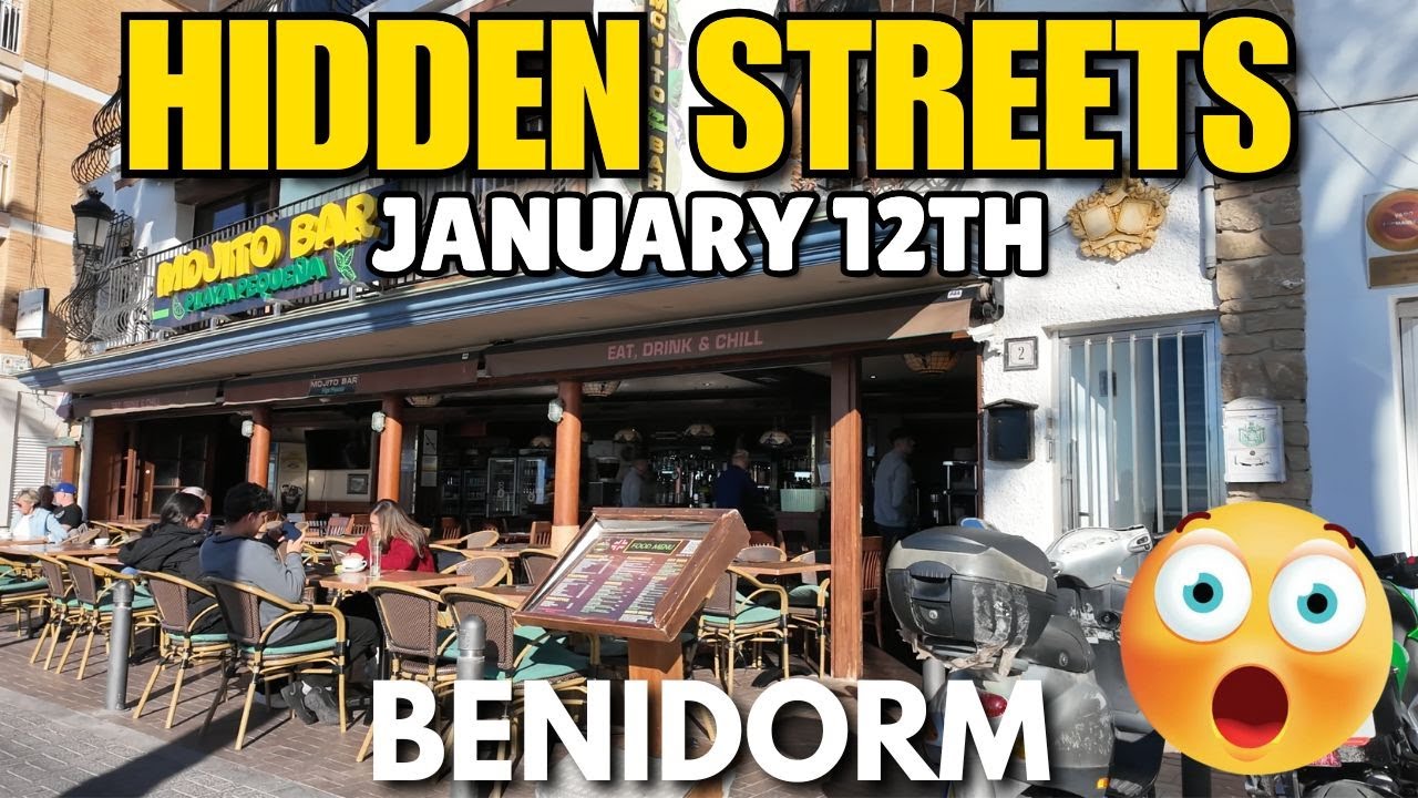 Benidorm - HIDDEN Streets in the Old Town! 😲🍻┃Bars, Shops, Restaurants & More!