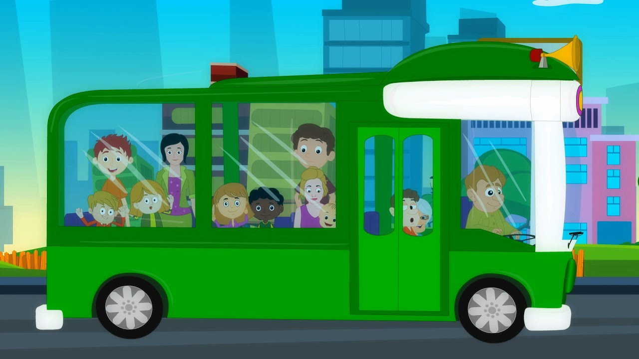 Wheels On The Bus | Nursery Rhymes For Children