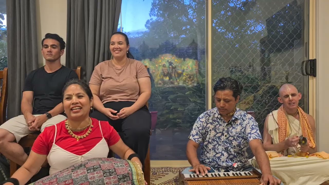 Acyutananda Gaurahari Das - Kirtan | Monday the 06th January 2026 | Brisbane Australia HARE KRISHNA