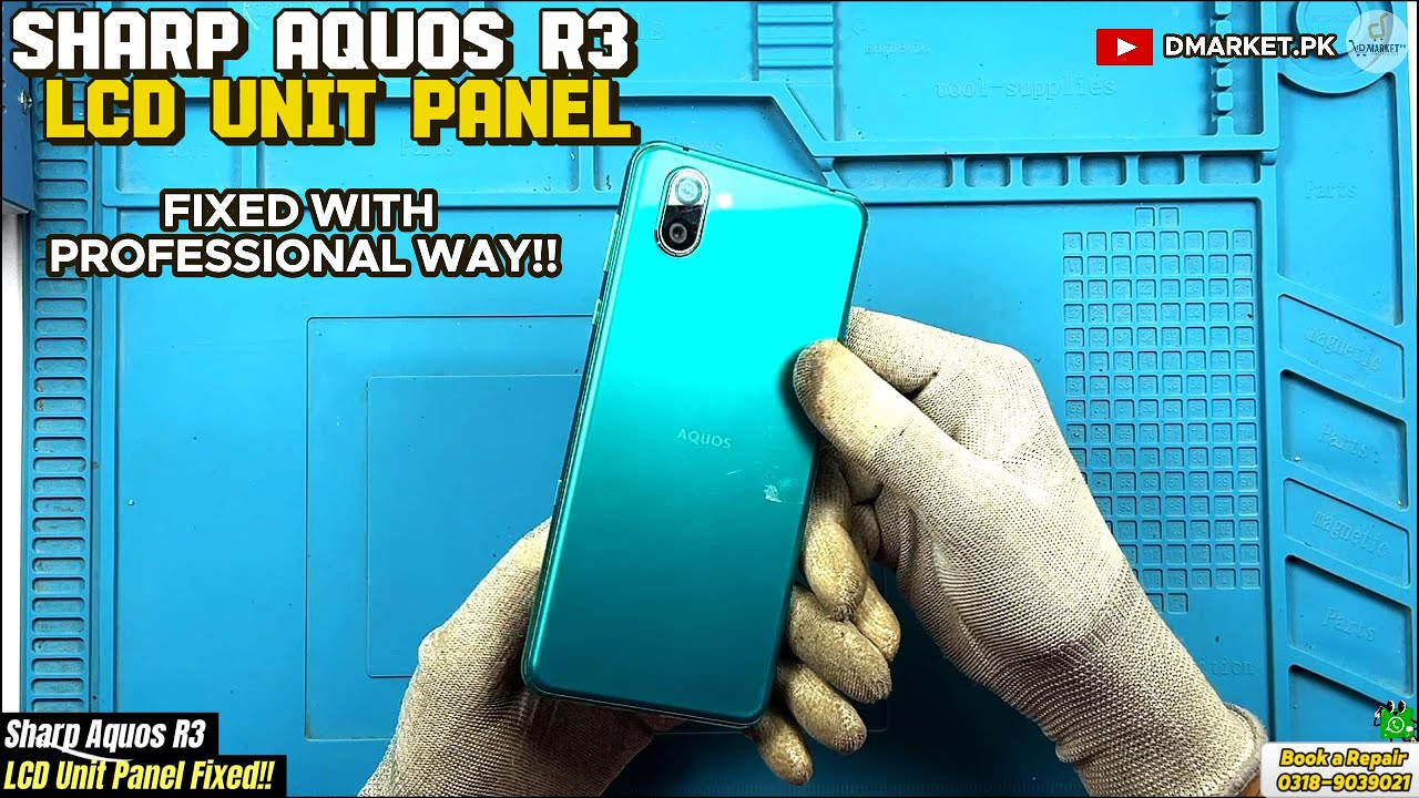 Sharp Aquos R3 LCD Unit Touch Panel Replacement - 4K | Fixed With Professional Way! #SharpAquosR3LCD
