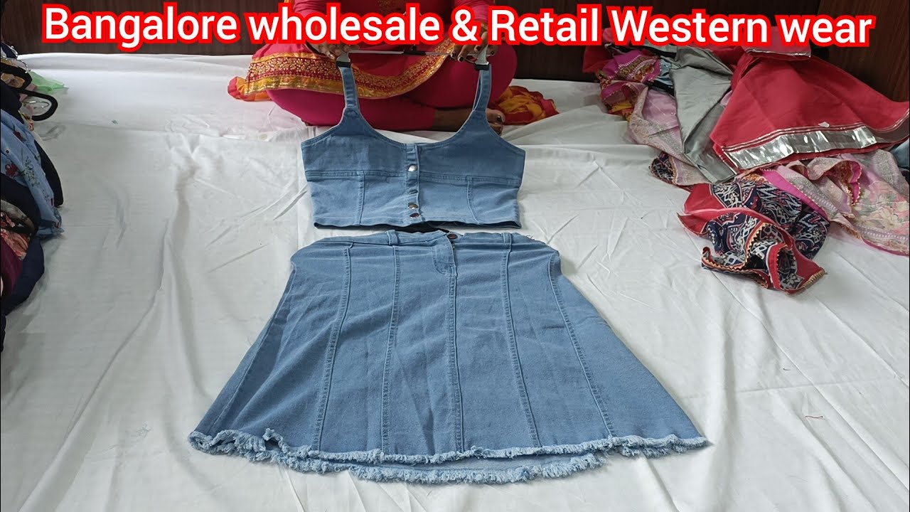 Bangalore wholesale and retail Western wear||Single Piece courier available