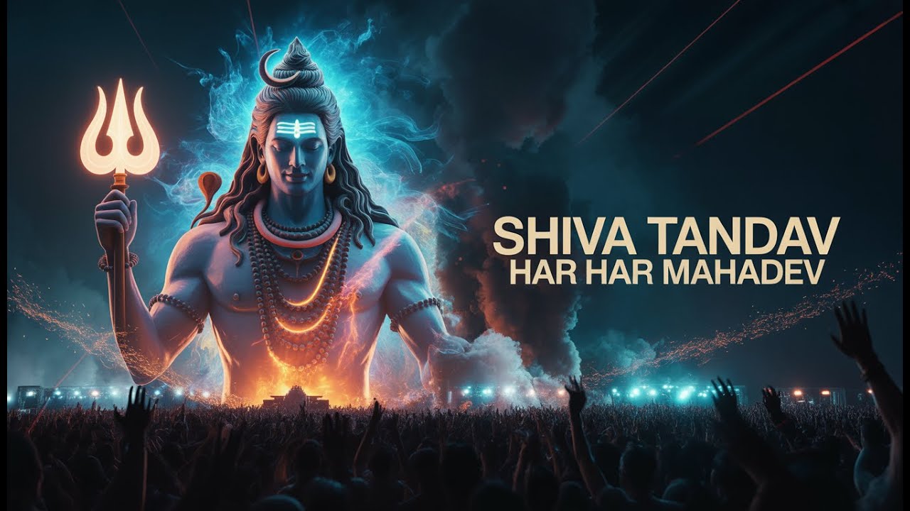 SHIVA TANDAV 🔱 | Har Har Mahadev | Festival Techno Trap | Mahadev Power Song 2025 #shivatandav