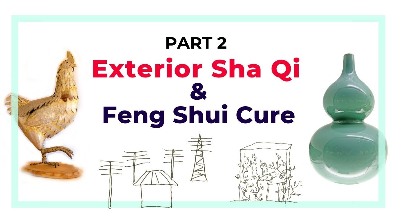 Part 2 of the Exterior Feng Shui Sha Qi  -  Q & A for Feng Shui Cure