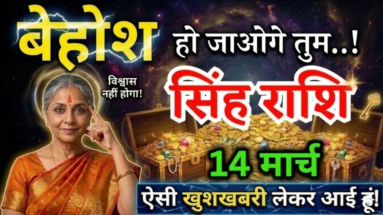 8 मार्च, सिंह राशि वालों बेहोश हो जाओगे तुम, Singh Rashi, शुभ समाचार!