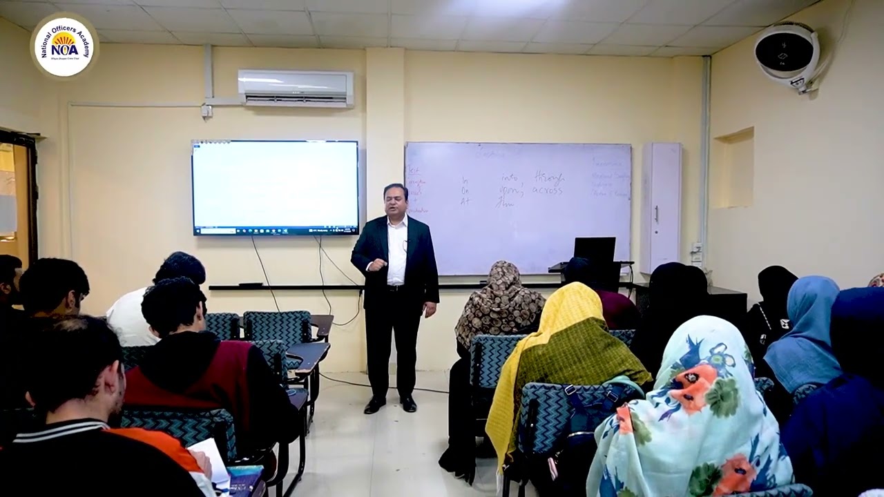 Use of Preposition | Sir Ali Shahab | NOA Digital | National Officers Academy
