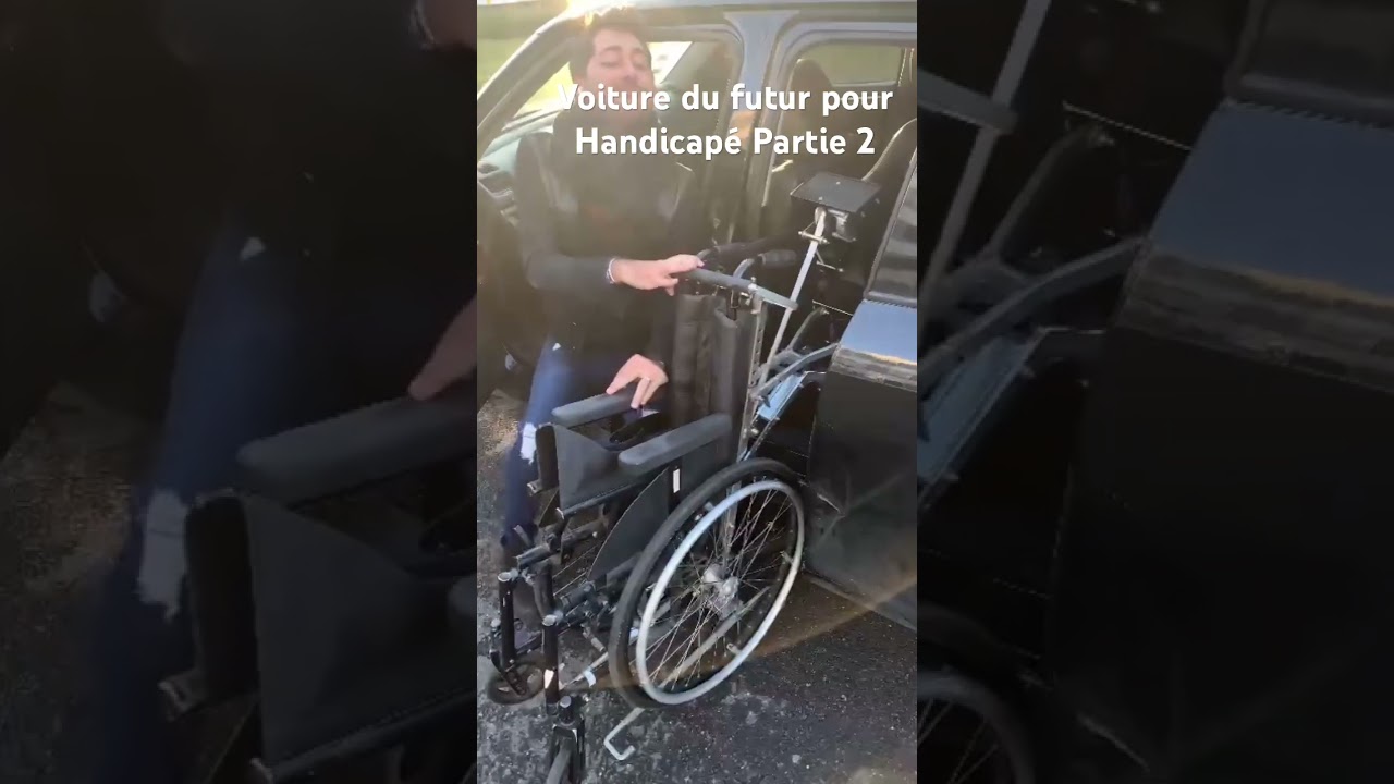 Am&eacute;nagement de folie pour voiture handicap&eacute;, prix de la libert&eacute; #handicapped #voiture #handicap