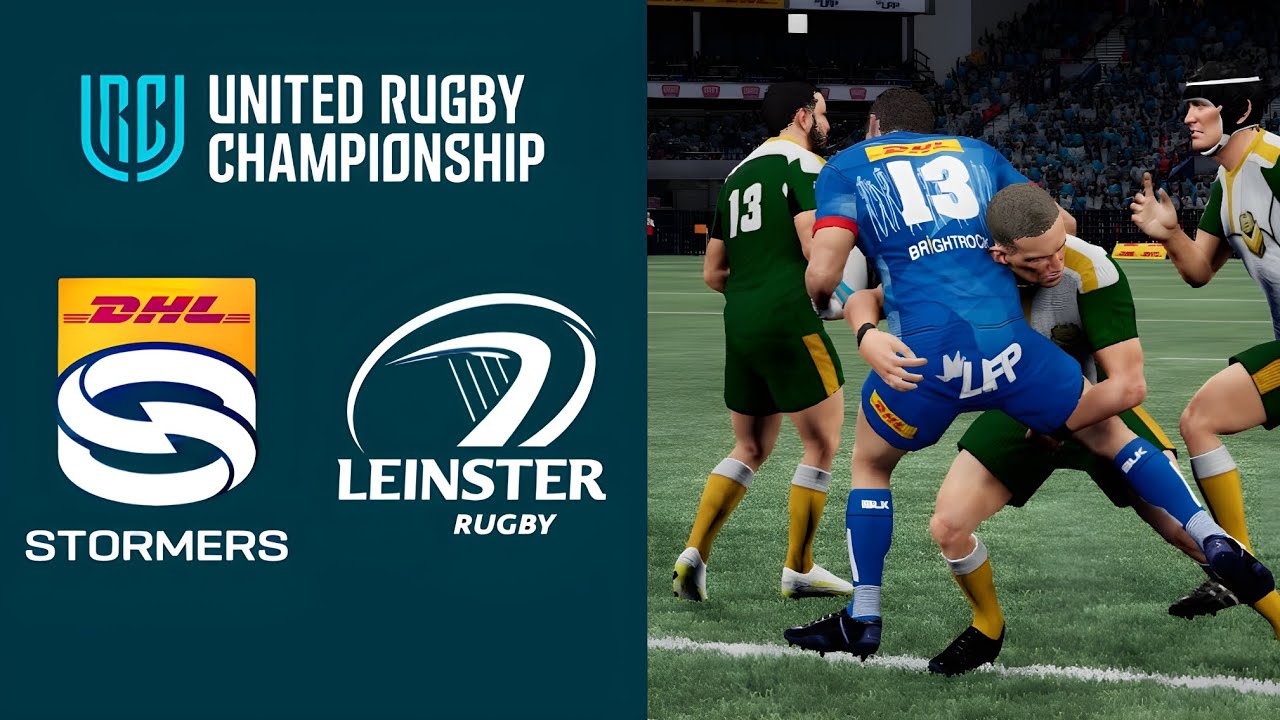 DHL STORMERS vs LEINSTER | RND 1 | URC 2025/2026 | Rugby Challenge 4
