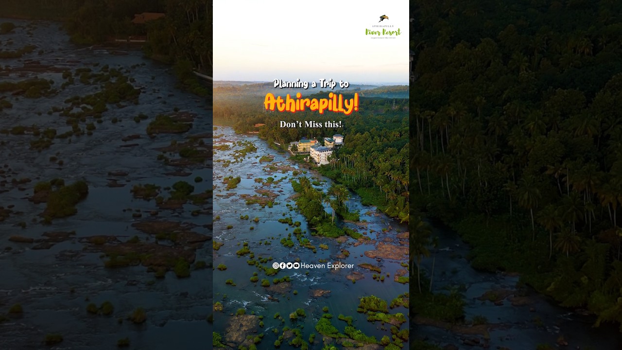 Athirapally Riverside Resort with Stunning views #Kerala #athirappillywaterfalls #travelguide