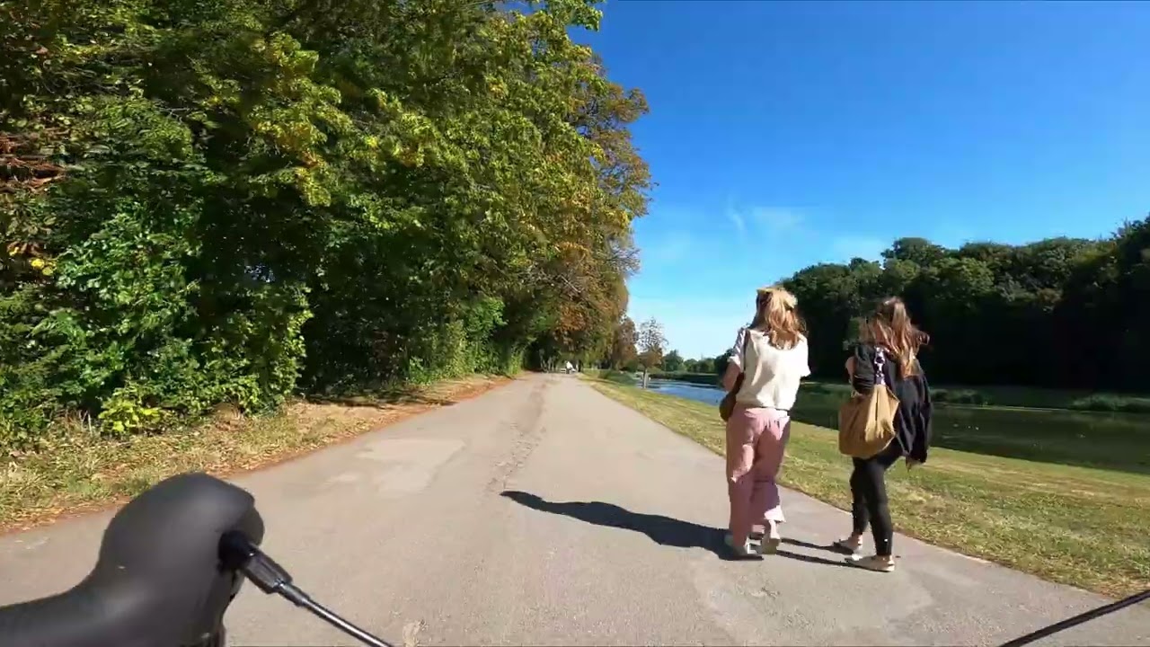 Cycling in Tervuren Park — Forest Bike Ride & Scenic Nature | No Talking (BE10)